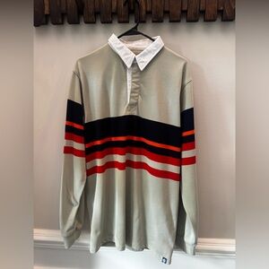 Vintage-style rugby, Multi-color, Large